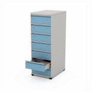 Arquivo de a�o para fichas 5X8 C/7 gavetas