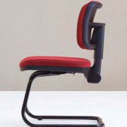 Cadeira Zip Fixa Vermelha- Frisokar
