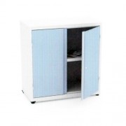 Arm�rio de a�o baixo c/ 2 Portas